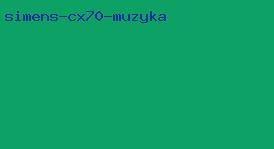 simens cx70 музыка